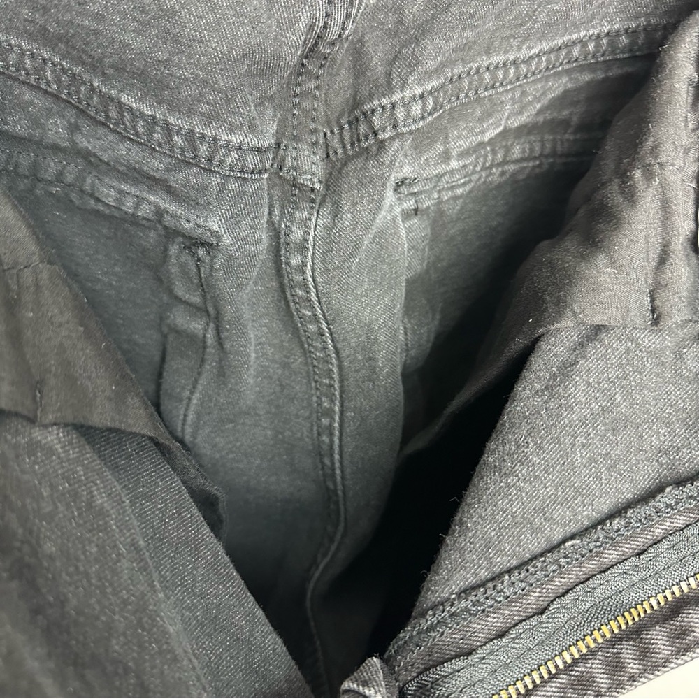 Y2K Men’s Denim Cargo style Black‎ Pants - Picture 10 of 16